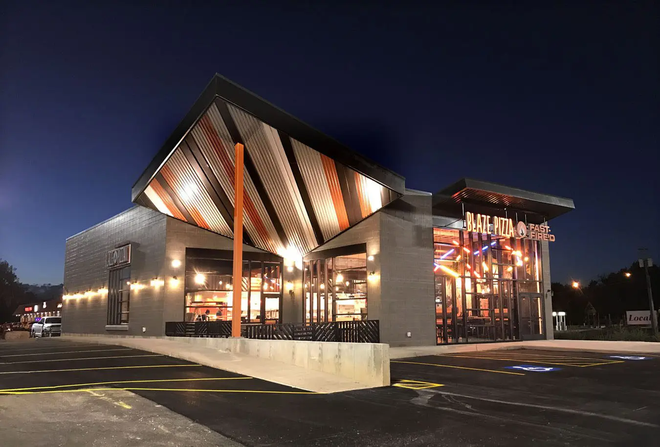 Blaze Pizza restaurant in Rapid City