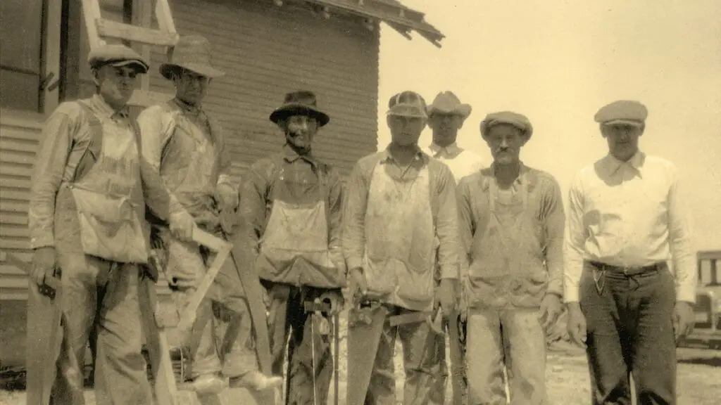 historic photo from Scull Construction