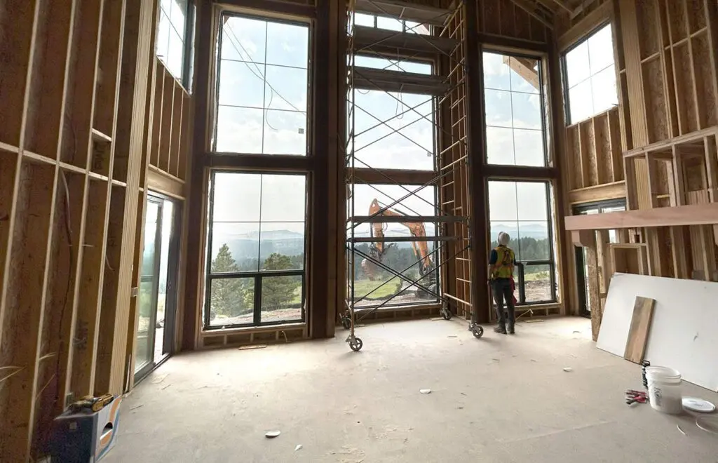 Scull Construction Building a Luxury Residential home