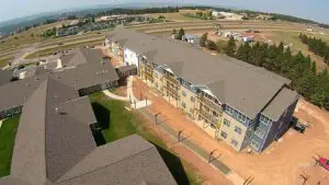 Aerial Photo of the new Peaceful Pines Assisted Living Home