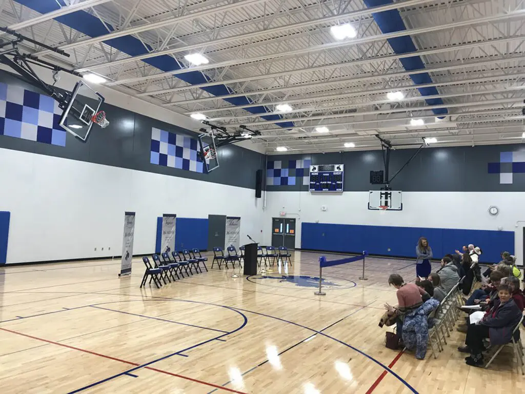 Lemmon School Gymnasium in Lemmon South Dakota