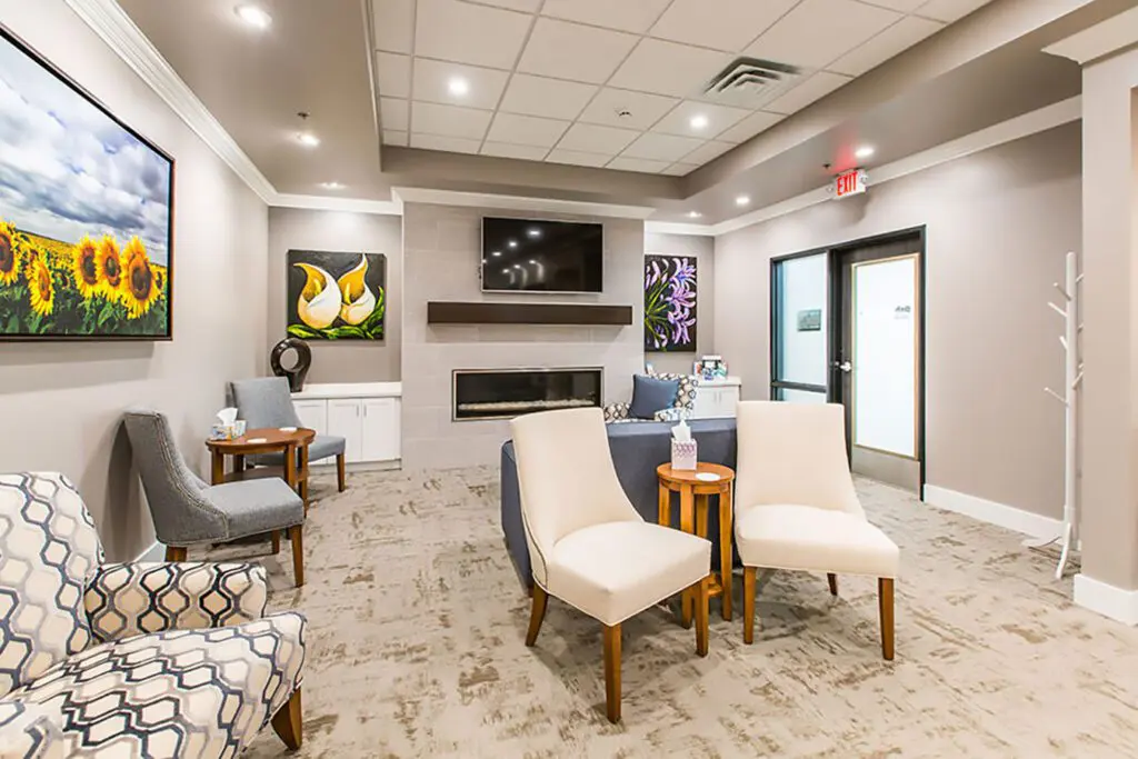 Lobby at Orchard Meadows Dental Clinic in Rapid City