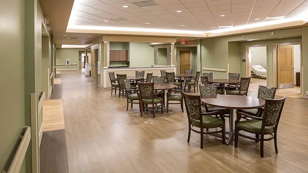 South Dakota Veterans Home Dining Area